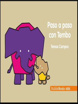 cover image of Paso a paso con Tembo